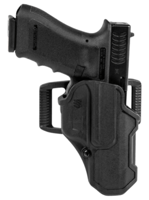 Blackhawk 410704BKR T-Series L2C OWB Black Polymer Belt Loop Fits Beretta M9/92FS/92X/92A1/M9A1/M9A3/M9A4 Right Hand