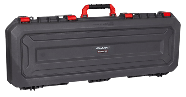Plano PLA11842R All Weather 2 with Rustrictor Technology  42″  Gray with Red Accents  Dri-Loc Seal & Lockable Latches