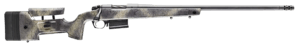 Bergara Rifles B14LM5113CF B-14 Ridge Carbon Wilderness 7mm PRC 3+1 22″ Threaded Carbon Fiber Wrapped Barrel  Sniper Gray Cerakote Rec  SoftTouch Woodland Camo Fixed American Style Stock  Omni Muzzle Brake