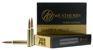 Weatherby R300P205EH Select Plus  300 PRC 205 gr Jacket Hollow Point 20rd Box