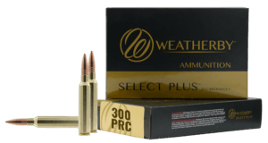 Weatherby R300P205EH Select Plus  300 PRC 205 gr Jacket Hollow Point 20rd Box