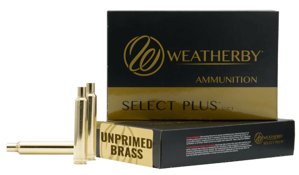 Weatherby BRASS7PRCCT50 Unprimed Cases  7mm PRC Rifle Brass/ 50 Per Box