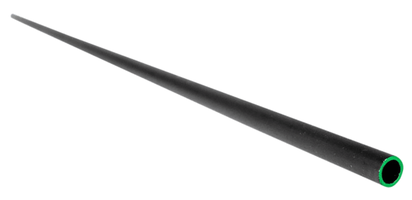 Huxwrx Alignment Rod 30 Cal (7.62mm) Bore 17″ L Carbon Fiber with Bright Green Tip