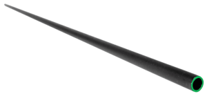 Huxwrx Alignment Rod 338 Cal (8.6mm) Bore 18″ L Carbon Fiber with Bright Green Tip