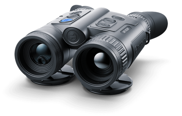 Pulsar PL77483 Merger LRF XQ35 Thermal Binocular Black 3-12x35mm 384×288 50Hz Resolution Zoom 4x Features Laser Rangefinder