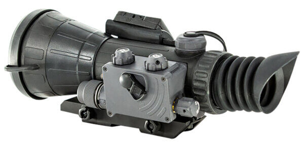Armasight NRWVULCAN4G9DH2 Vulcan Night Vision Rifle Scope Gray 4.5x 94mm Gen 3 Red on White Reticle