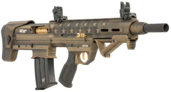 Gforce Arms GFBPUSBNZ GFBP 12 Gauge 3″ 5+1 18.50″ Bronze Bullpup with Pistol Grip Stock
