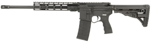 ET Arms Inc ETAGOMEGA556ML10 Omega-15 5.56x45mm NATO 30+1 16″ Black Polymer Rec 10″ M-LOK Handguard M4 Stock A2 Grip & Flash Hider