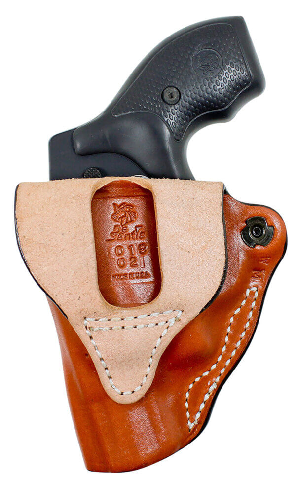 DeSantis Gunhide 019TA1WZ0 Mini Scabbard  OWB Tan Leather Belt Slide Fits S&W CSX Right Hand