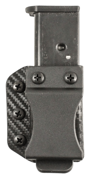 DeSantis Gunhide A100KJYYZ Persuader Mag Pouch  IWB/OWB Black Kydex Belt Clip Compatible w/ Glock 43 Ambidextrous