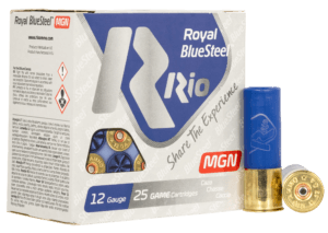 Rio Ammunition RBSM402 Royal BlueSteel Magnum 12 Gauge 3″ 1 3/8 oz 2 Shot 25rd Box