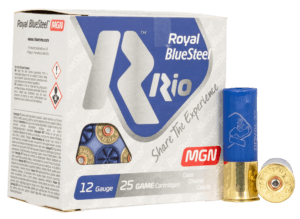 Rio Ammunition RBSM32BB Royal BlueSteel 12 Gauge 3″ 1 1/8 oz BB Shot 25rd Box