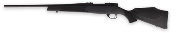 Weatherby VYT350NR0O Vanguard Compact 350 Legend 4+1 20″ Threaded  Matte Blued Barrel/Rec  Black Synthetic Monte Carlo Stock