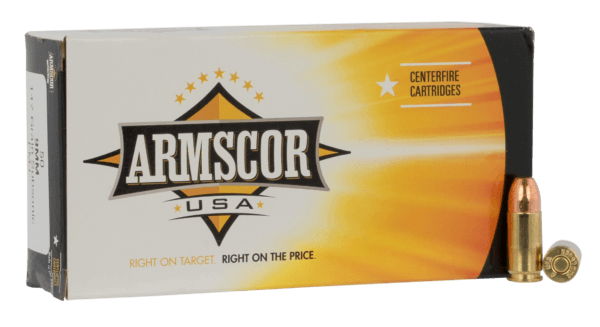 Armscor FAC95 USA 9mm Luger 147 gr Full Metal Jacket (FMJ) 50rd Box