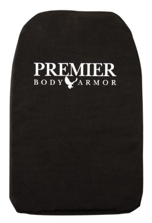 Premier Body Armor BPP9027 Backpack Panel Vertx EDC Transit Body Armor Level IIIA Kevlar Core w/500D Cordura Shell Black