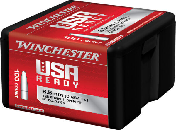 Winchester Ammo WBR65125 Centerfire Rifle 6.5 Creedmoor 125 gr Open Tip