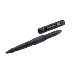 Guard Dog TPGDE1000BK Tactical Pen Black Aluminum Includes Pocket Clip