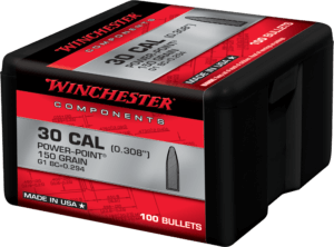 Winchester Ammo WB30FN150X Centerfire Rifle 30-30 Win .308 150 gr Power-Point Flat Nose