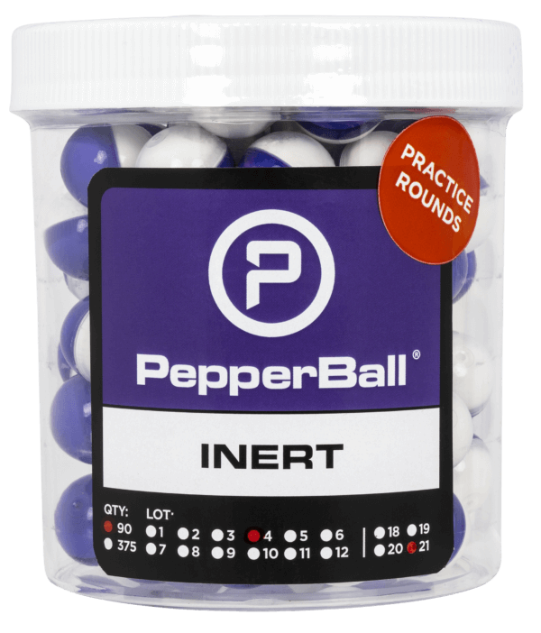 PepperBall 100841106 Inert Pepperballs Scented Powder .09 oz Purple 90 Rds
