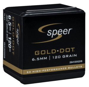 Speer 264120GDB Gold Dot 264 Cal .26 120 gr Bonded Soft Point