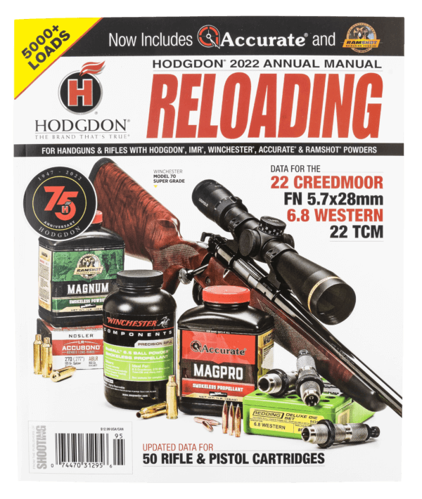 Hodgdon AM22 Reloading Manual  Handgun/Rifle 19th Edition