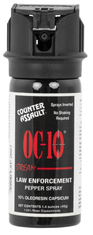 Counter Assault 15067015 Fogger  Capsaicin Range 8-10 ft Black