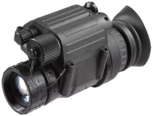 AGM Global Vision 14NV4122483011 NVG-40 NL1 Night Vision Binocular Black 1x 27mm  Gen 2  Level 1  Green Filter