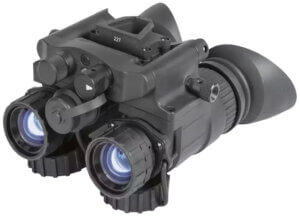 AGM Global Vision 14NV4123483111 NVG-40 3AL1 Night Vision Binocular Black 1x 27mm  Gen 3 Auto-Gated Level 1  Green Filter