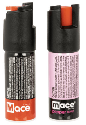 Mace 60002 Twist Lock Pepper Spray OC Pepper 15 Bursts Range 10 ft 0.75 oz 2 Pack