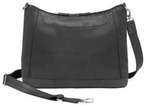 Gun Toten Mamas/Kingport GTM70BK Hobo  Handbag Black Leather Includes Holster