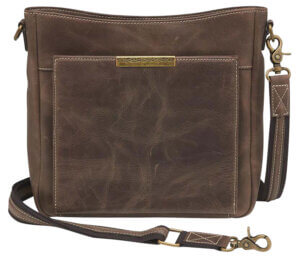 Bulldog BDP010 Hobo Purse w/Holster Black Leather for Most Small Autos & Revolvers Ambidextrous Hand