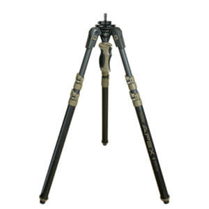 Primos 65903 Trigger Stick Apex Tripod with Magnaswitch  Carbon Fiber  32-62″ Vertical Adj.  Rubber Feet  Includes Rifle Adapter