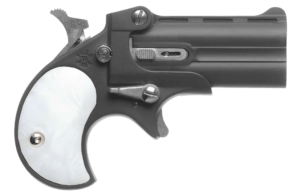 Cobra Pistol CL22LBP Derringer Classic 22 LR 2 Shot 2.40″ Black Barrel & Frame w/Pearl Grips