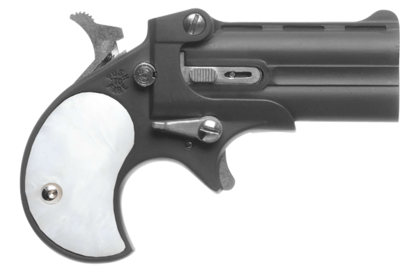 Cobra Pistol CL22LBP Derringer Classic 22 LR 2 Shot 2.40″ Black Barrel & Frame w/Pearl Grips
