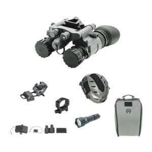 Armasight NAMPVS14OBG9DH1 PVS-14 Pinnacle Observation Kit Black Hardcoat Anodized Night Vision Monocular 1x27mm Gen 3 Ghost White Phosphor/2376 FOM Intensifier Tube Features 3x & 6x Magnifiers