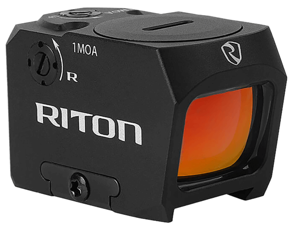 Riton Optics 3TEED23 3 TACTIX EED  Black 1x 21.0mm x 15.8mm 3 MOA Illuminated Red Dot Reticle