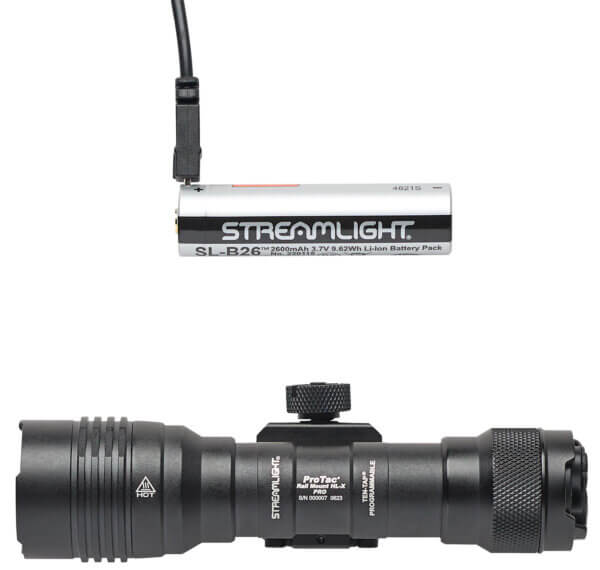 Streamlight 88129 ProTac Rail Mount HL-X Pro Long Gun Light Black Anodized White LED