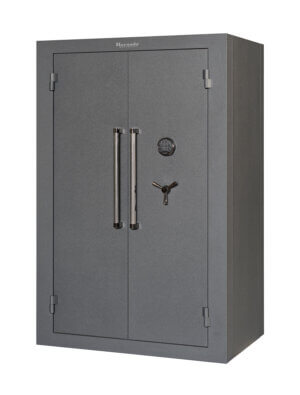 Hornady 95072 Mobilis  Double Door Max Matte Grey 9 Gauge Steel Safe