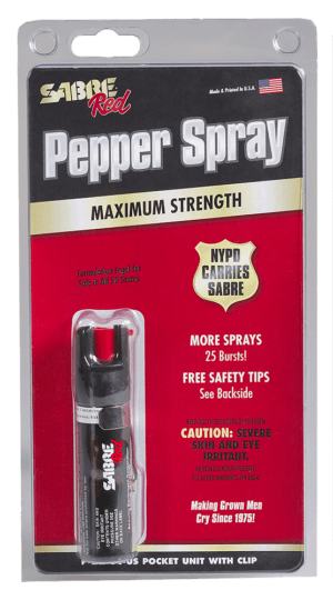 Sabre P220C Pocket P22 Pocket Unit Pepper Spray Range 8-10 ft 0.75 oz