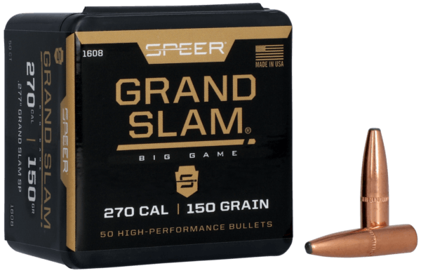 Speer 1608 Grand Slam 270 Cal .277 150 gr Grand Slam Soft Point