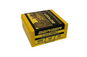 Berger Bullets 24429 VLD Target Long Range 6mm .243 105 gr Secant Very Low Drag 100 Per Box