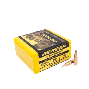Berger Bullets 26401 VLD Target Long Range 6.5 Creedmoor .264 140 gr Secant Very Low Drag 100 Per Box