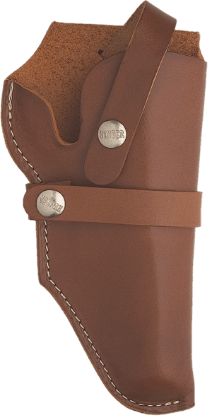 Hunter Company 1190 Hip Holster  OWB Chestnut Tan Leather Belt Loop Fits Taurus Judge 3″ Cylinder Fits 2-3″ Barrel Right Hand