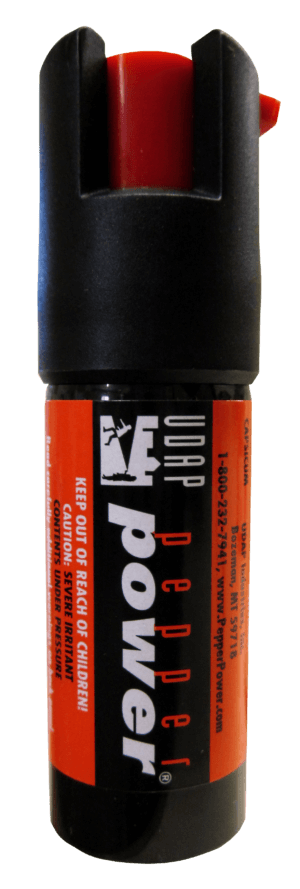 UDAP 3PWH Jogger Fogger Pepper Spray OC Pepper 10 ft Range 1.90 oz
