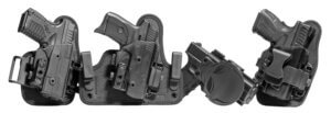 Alien Gear Holsters SSHK0771RHD ShapeShift Core Carry Pack IWB/OWB Black Polymer Belt Slide/Paddle Fits Ruger LC9s