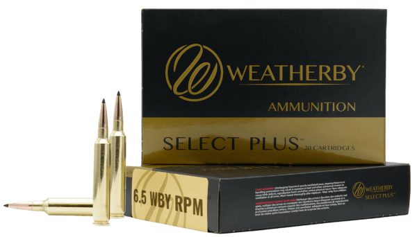 Weatherby B65RPM127LRX Select Plus 6.5 WBY RPM 127 gr 3225 fps Barnes LRX Lead Free 20rd Box