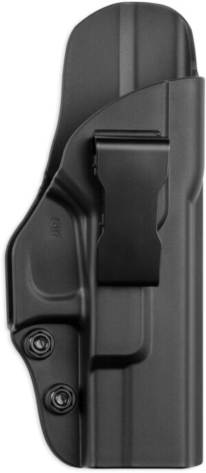 Bulldog PIPG27 Inside The Pants IWB Black Polymer Belt Clip Compatible w/ Glock 26/27/33 Belt 1.75″ Wide Right Hand