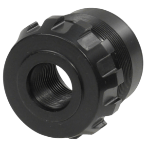 Dead Air DA444 P-Series 3-Lug Adapter Black Stainless Steel Fits Primal/Wolfman/Ghost 45 with P-Series Adapter