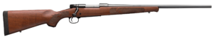 Winchester Repeating Arms 535200299 Model 70 Featherweight 6.8 Western 3+1 24″ Free-Floating  Barrel  Forged Steel Receiver w/Integral Recoil Lug  Satin Walnut Feather Checkered Stock w/Schnabel Fore-End  Pachmayr Decelerator Recoil Pad  No Sights