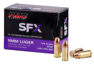 PMC 9SFX SFx 9mm Luger 124 gr StarFire Hollow Point 50rd Box
